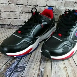 Champion Men's Size 13 NXT Leather Black Athletic